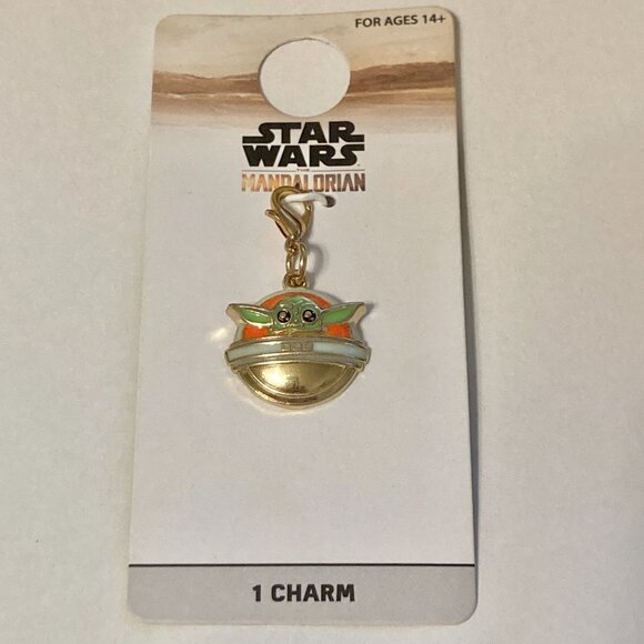 Star Wars The Child Baby Yoda Grogu Mandalorian Charm Clip On Zipper Pull - Picture 8 of 10